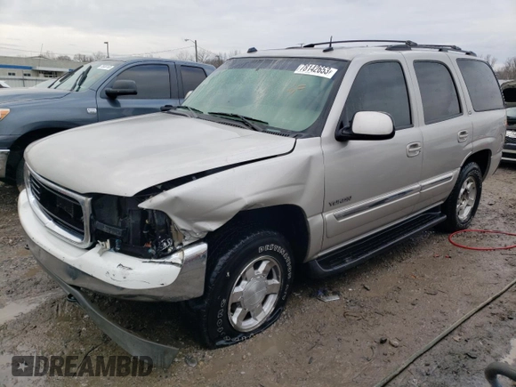 2004 GMC Yukon SLT with VIN 1GKEK13Z04J160304, listed as a Copart auction lot 78142653 with 262,691 mi miles and Salvage Title. Bid and sale history available at carsss.com. Image 1.