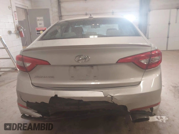 2017 Hyundai Sonata 2.4L with VIN 5NPE24AF8HH447863, listed as a IAAI auction lot 42039288 with 183,044 mi miles and . Bid and sale history available at carsss.com. Image 16.