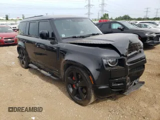 2023 Land Rover Defender X с VIN SALEXEEU8P2165523, выставлен на аукционе Copart как лот 65044174 с пробегом 16 560 миль миль и Списание • Salvage title. История ставок и продаж доступна на DreamBid. Изображение 4.