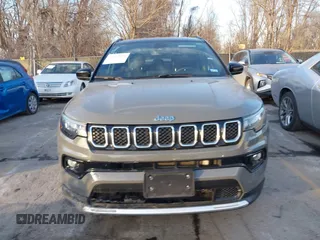 2023 Jeep Compass Limited with VIN 3C4NJDCN6PT567277, listed as a IAAI auction lot 41412097 with 35,502 mi miles and . Bid and sale history available at carsss.com. Image 12.