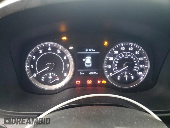 2022 Hyundai Venue SE with VIN KMHRB8A33NU153959, listed as a Copart auction lot 47936435 with 45,873 mi miles and Non Repairable. Bid and sale history available at DreamBid. Image 9.