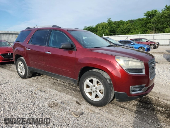 2015 GMC Acadia SLE with VIN 1GKKRPKD9FJ329438, listed as a Copart auction lot 61234045 with 100,039 mi miles and Salvage title. Bid and sale history available at DreamBid. Image 4.