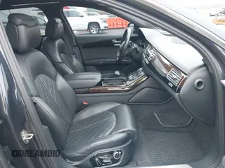 2017 Audi A8 L Sport with VIN WAU43AFD1HN007334, listed as a IAAI auction lot 41760035 with 67,342 mi miles. Bid and sale history available at carsss.com. Image 5.