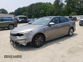 2017 Kia Optima EX with VIN 5XXGU4L36HG178456, listed as a Copart auction lot 60427265 with 121,767 mi miles and Salvage title. Bid and sale history available at DreamBid. Image 1.