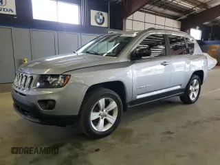 2016 Jeep Compass Sport with VIN 1C4NJDBB6GD777911, listed as a Copart auction lot 62589965 with 100,290 mi miles and Clean title. Bid and sale history available at DreamBid. Image 1.