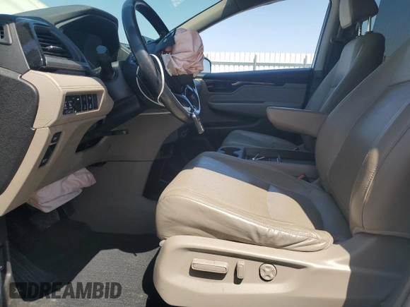2019 Honda Odyssey Elite with VIN 5FNRL6H96KB018026, listed as a Copart auction lot 53466285 with 206,548 mi miles and Non Repairable. Bid and sale history available at DreamBid. Image 7.