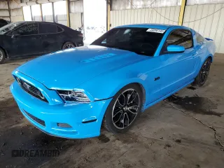 2013 Ford Mustang GT with VIN 1ZVBP8CF1D5215654, listed as a Copart auction lot 49056145 with 85,950 mi miles and Salvage Title. Bid and sale history available at carsss.com. Image 1.