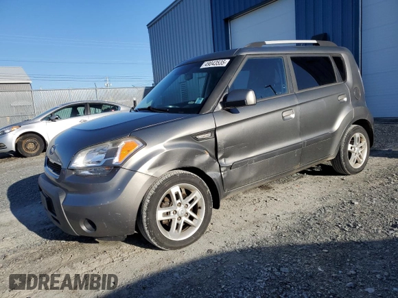 2010 Kia Soul + with VIN KNDJT2A22A7123573, listed as a Copart auction lot 49043535 with 180,534 mi miles and Salvage Title. Bid and sale history available at DreamBid. Image 1.