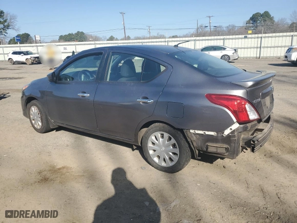 2016 Nissan Versa SV with VIN 3N1CN7AP8GL898088, listed as a Copart auction lot 48944575 with 0 mi miles and Salvage Title. Bid and sale history available at carsss.com. Image 2.