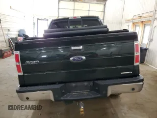 2014 Ford F-150 XL with VIN 1FTFW1EF4EKE00926, listed as a Copart auction lot 54425475 with 153,163 mi miles and Salvage Title. Bid and sale history available at carsss.com. Image 6.