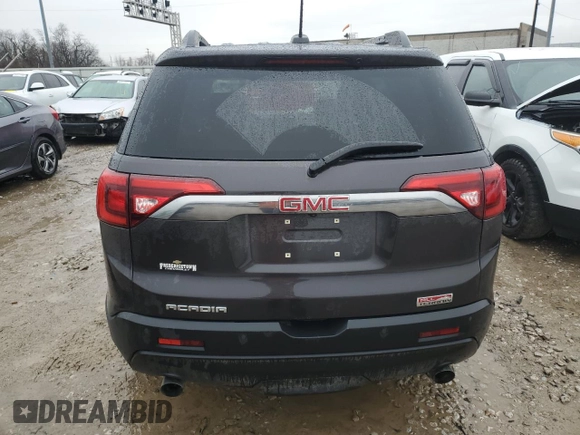 2017 GMC Acadia SLT with VIN 1GKKNVLS9HZ244827, listed as a Copart auction lot 85235574 with 89,710 mi miles and Salvage Title. Bid and sale history available at DreamBid. Image 6.