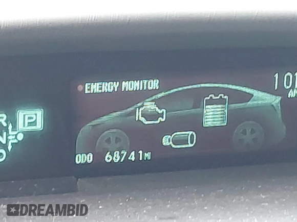 2013 Toyota Prius One with VIN JTDKN3DU2D5675687, listed as a IAAI auction lot 41639740 with 68,741 mi miles and . Bid and sale history available at DreamBid. Image 15.