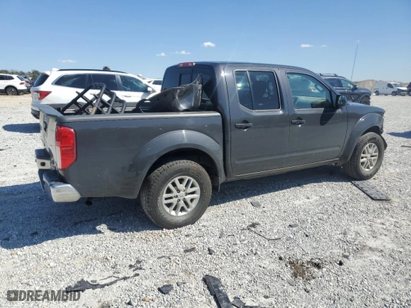 2015 Nissan Frontier SV with VIN 1N6AD0ER2FN758897, listed as a Copart auction lot 50377435 with 44,498 mi miles and Salvage Title. Bid and sale history available at carsss.com. Image 3.