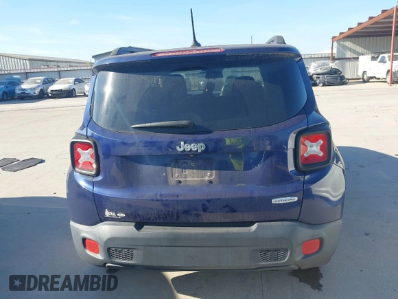 2017 Jeep Renegade Latitude with VIN ZACCJABB5HPG29029, listed as a IAAI auction lot 40946778 with 106,852 mi miles and . Bid and sale history available at DreamBid. Image 17.