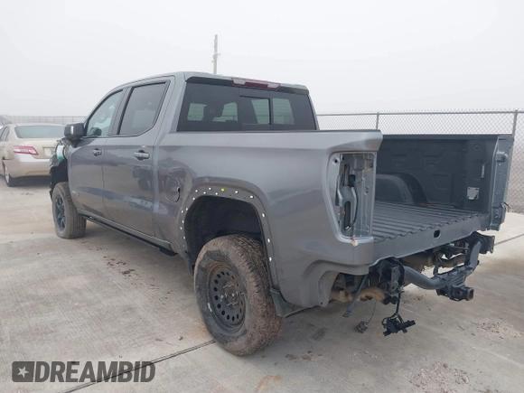 2021 GMC Sierra 1500 AT4 with VIN 3GTP9EEL1MG381993, listed as a IAAI auction lot 41500549 with 1 mi miles. Bid and sale history available at carsss.com. Image 3.