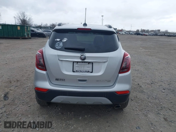 2019 Buick Encore Essence with VIN KL4CJGSM9KB858376, listed as a IAAI auction lot 41695284 with 82,267 mi miles. Bid and sale history available at carsss.com. Image 17.