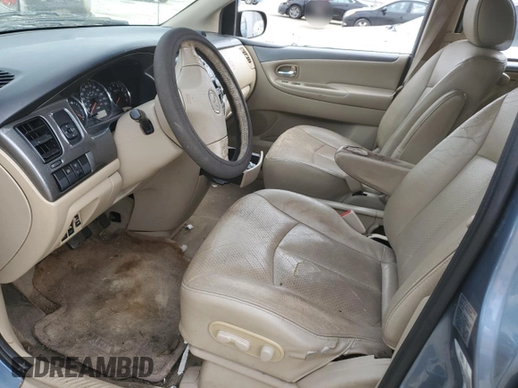 2004 Mazda MPV ES z VIN JM3LW28J540513701, wystawiony jako Copart lot #43155275 z przebiegiem Nie podano mil oraz Szkoda całkowita • Salvage title. Historia ofert i sprzedaży dostępna na DreamBid. Obrazek 7.