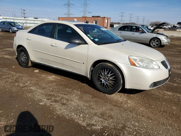 2008 Pontiac G6 with VIN 1G2ZG57B384303581, listed as a Copart auction lot 49899205 with 176,854 mi miles and Salvage Title. Bid and sale history available at carsss.com. Image 4.