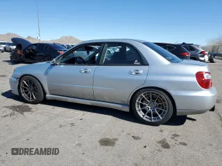 2005 Subaru Impreza Sedan (Natl) WRX with VIN JF1GD29615G500646, listed as a Copart auction lot 46108425 with 151,483 mi miles and Salvage Title. Bid and sale history available at carsss.com. Image 2.