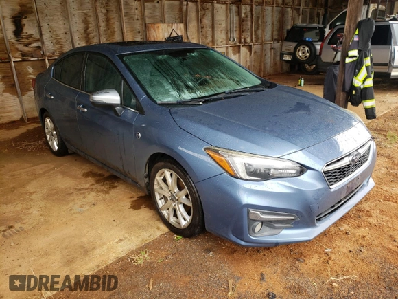 2018 Subaru Impreza Limited with VIN 4S3GKAU63J3611458, listed as a Copart auction lot 51298824 with Not provided miles and Salvage title. Bid and sale history available at DreamBid. Image 4.