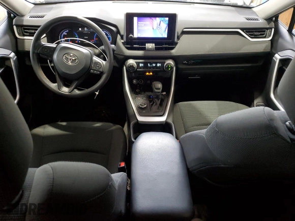 2023 Toyota RAV4 Hybrid LE with VIN 4T3LWRFV1PU092924, listed as a Copart auction lot 45998165 with 20,368 mi miles and Salvage Title. Bid and sale history available at carsss.com. Image 8.
