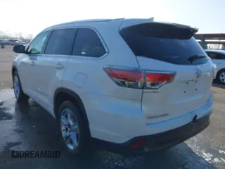 2015 Toyota Highlander Limited z VIN 5TDYKRFH8FS041531, wystawiony jako IAAI lot #41864701 z przebiegiem 219 408 mil mil oraz . Historia ofert i sprzedaży dostępna na DreamBid. Obrazek 3.