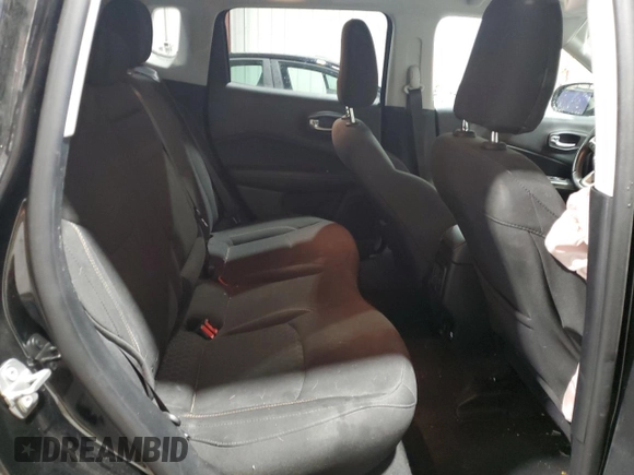 2019 Jeep Compass Sport with VIN 3C4NJDAB0KT598753, listed as a Copart auction lot 45429905 with 72,722 mi miles and Salvage title. Bid and sale history available at DreamBid. Image 11.