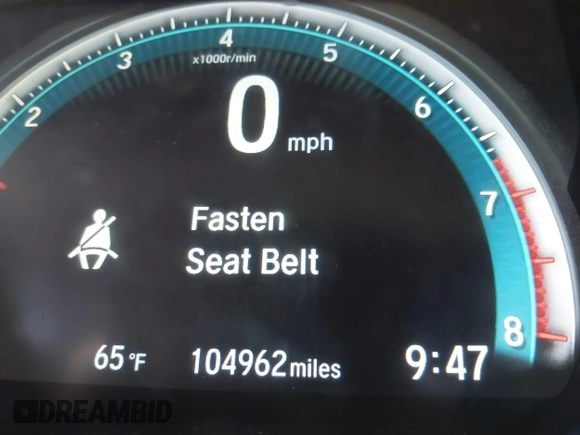 2017 Honda Civic Sedan EX with VIN 2HGFC2F7XHH553801, listed as a IAAI auction lot 41910095 with 104,962 mi miles. Bid and sale history available at carsss.com. Image 16.