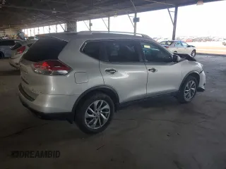 2015 Nissan Rogue SL z VIN 5N1AT2MV7FC850725, wystawiony jako Copart lot #54993195 z przebiegiem 98 804 mil mil oraz Szkoda całkowita • Salvage title. Historia ofert i sprzedaży dostępna na DreamBid. Obrazek 3.