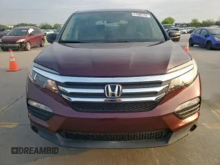 2016 Honda Pilot LX with VIN 5FNYF6H1XGB052815, listed as a Copart auction lot 51509745 with 35,343 mi miles and Clean Title. Bid and sale history available at carsss.com. Image 5.