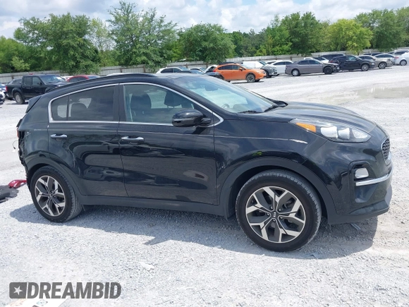 2022 Kia Sportage EX with VIN KNDPN3AC6N7007642, listed as a IAAI auction lot 42151902 with 39,411 mi miles and . Bid and sale history available at DreamBid. Image 14.