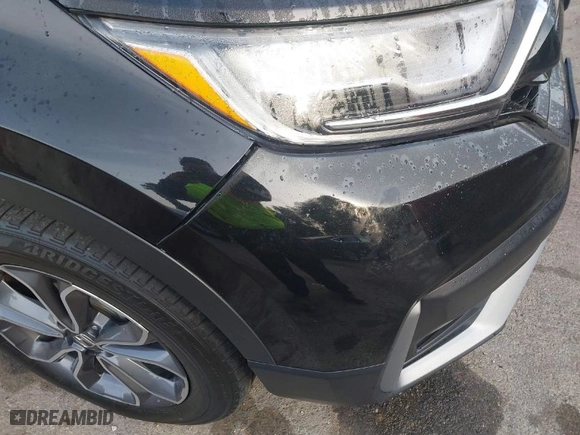 2022 Honda CR-V Hybrid EX-L with VIN 5J6RT6H84NL052274, listed as a IAAI auction lot 41218787 with 43,078 mi miles. Bid and sale history available at carsss.com. Image 6.