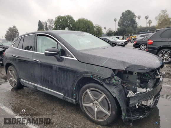 2023 Mercedes-Benz EQE 500 z VIN 4JGGM2CB7PA020242, wystawiony jako Copart lot #48016225 z przebiegiem 19 360 mil mil oraz Szkoda całkowita • Salvage title. Historia ofert i sprzedaży dostępna na DreamBid. Obrazek 4.