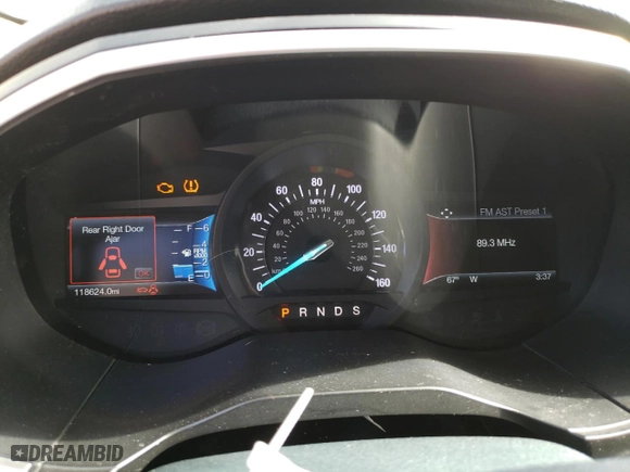 2015 Ford Edge SEL with VIN 2FMTK4J85FBB22603, listed as a Copart auction lot 50236095 with 118,624 mi miles and Salvage Title. Bid and sale history available at carsss.com. Image 9.