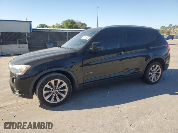 2016 BMW X3 sDrive28i with VIN 5UXWZ7C50G0M83790, listed as a Copart auction lot 49146635 with 201,172 mi miles and Clean Title. Bid and sale history available at DreamBid. Image 1.