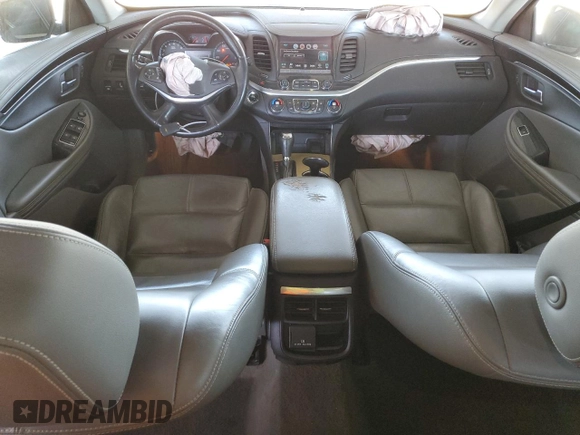 2018 Chevrolet Impala LT with VIN 2G1105S35J9104654, listed as a Copart auction lot 54988365 with 76,104 mi miles and Salvage Title. Bid and sale history available at DreamBid. Image 8.
