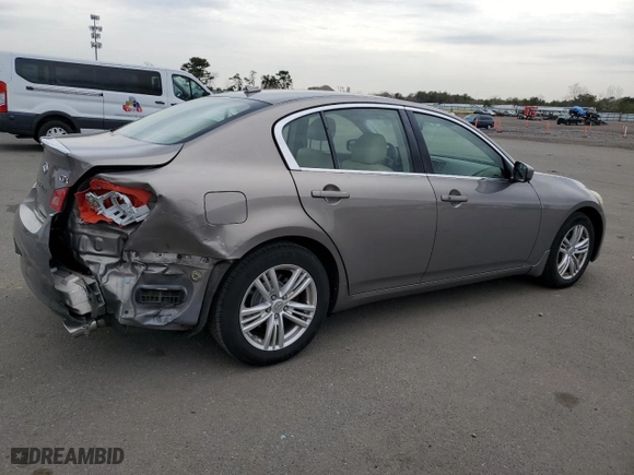 2011 Infiniti G37 Sedan x with VIN JN1CV6AR7BM412543, listed as a Copart auction lot 51048075 with NaN miles and Salvage Title. Bid and sale history available at carsss.com. Image 3.