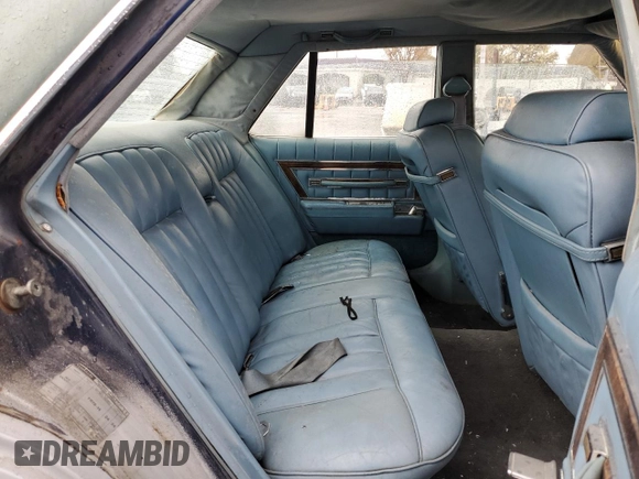 1977 Lincoln Continental with VIN 7W84F813150, listed as a Copart auction lot 45213895 with 91,794 mi miles and Salvage Title. Bid and sale history available at DreamBid. Image 10.