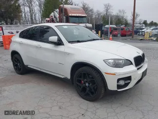 2012 BMW X6 50i with VIN 5UXFG8C53CL590479, listed as a IAAI auction lot 42021810 with 92,420 mi miles. Bid and sale history available at carsss.com. Image 1.