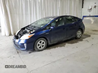 2013 Toyota Prius One with VIN JTDKN3DUXD1732791, listed as a Copart auction lot 51129815 with 150,105 mi miles and Salvage Title. Bid and sale history available at carsss.com. Image 1.