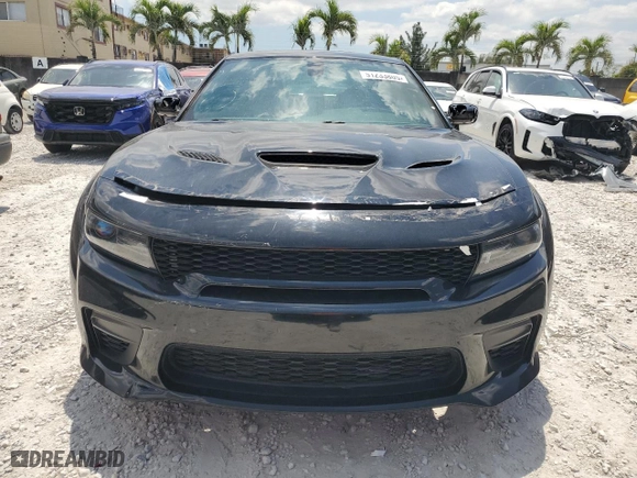 2021 Dodge Charger SRT Hellcat Widebody with VIN 2C3CDXL93MH660916, listed as a Copart auction lot 51233805 with 27,729 mi miles and Clean Title. Bid and sale history available at carsss.com. Image 5.