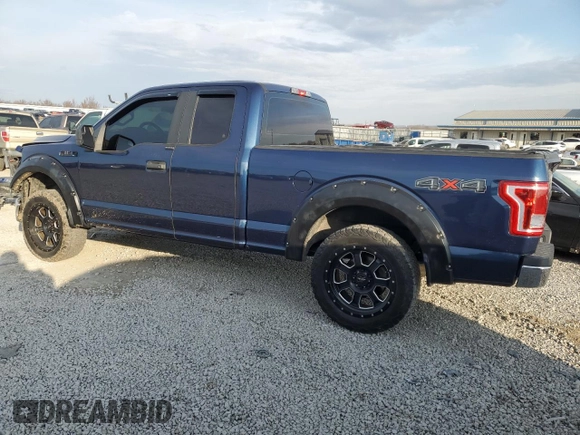 2016 Ford F-150 XLT with VIN 1FTEX1E82GKF60347, listed as a Copart auction lot 47569785 with 159,803 mi miles and Salvage Title. Bid and sale history available at carsss.com. Image 2.