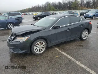 2018 Acura ILX Premium with VIN 19UDE2F76JA003162, listed as a Copart auction lot 55812335 with 60,266 mi miles and Salvage title. Bid and sale history available at DreamBid. Image 1.
