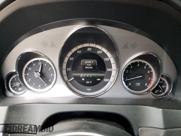 2013 Mercedes-Benz E 550 with VIN WDDKJ7DB9DF203083, listed as a Copart auction lot 66862624 with 84,264 mi miles and Salvage title. Bid and sale history available at DreamBid. Image 9.