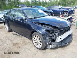 2009 Lexus IS 250 with VIN JTHCK262695031554, listed as a IAAI auction lot 42262468 with 163,631 mi miles and . Bid and sale history available at DreamBid. Image 1.