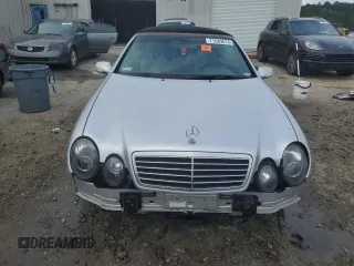 2003 Mercedes-Benz CLK-Class 3.2L with VIN WDBLK65G23T134316, listed as a Copart auction lot 71629614 with 141,239 mi miles and Salvage Title. Bid and sale history available at carsss.com. Image 5.
