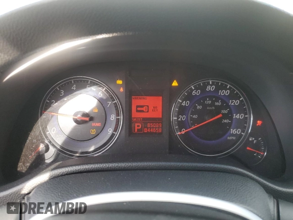 2008 Infiniti G37 Journey with VIN JNKCV64EX8M121449, listed as a Copart auction lot 50317185 with 85,089 mi miles and Salvage Title. Bid and sale history available at DreamBid. Image 9.