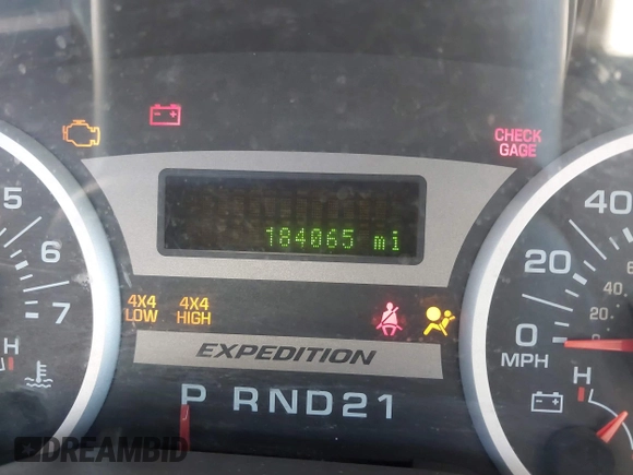 2005 Ford Expedition Eddie Bauer with VIN 1FMFU18565LB02229, listed as a IAAI auction lot 42773283 with 184,065 mi miles and . Bid and sale history available at DreamBid. Image 7.