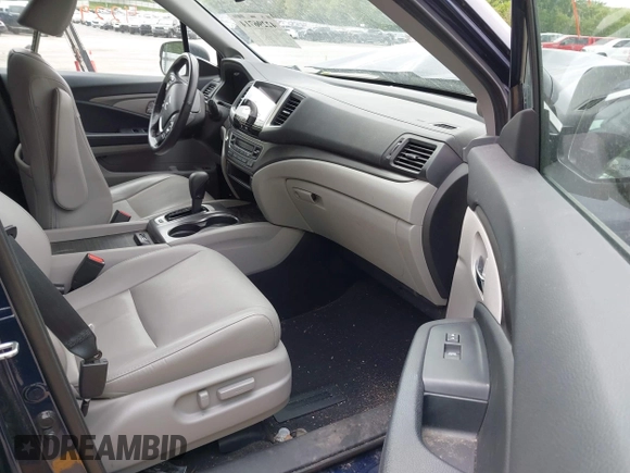 2018 Honda Pilot EX-L with VIN 5FNYF6H57JB046433, listed as a IAAI auction lot 42296714 with Not provided miles and . Bid and sale history available at DreamBid. Image 5.