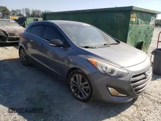 2016 Hyundai Elantra GT with VIN KMHD35LH5GU321649, listed as a Copart auction lot 74807984 with 0 mi miles and Salvage Title. Bid and sale history available at carsss.com. Image 4.